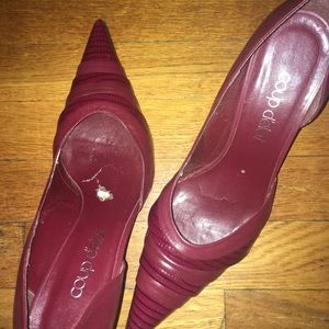 Couo Detat Wine shoes Size 9